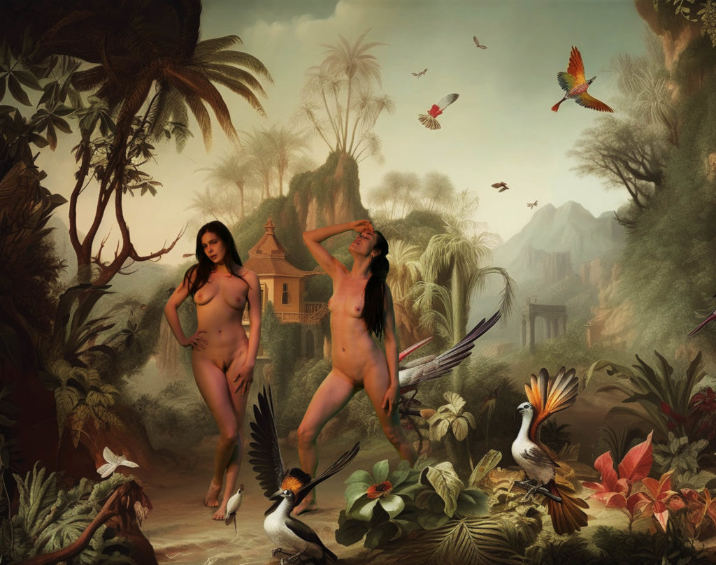 Loiis and Olinka Enchanted Garden