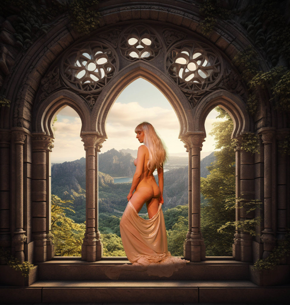 Sara Scarlet Castle Girl