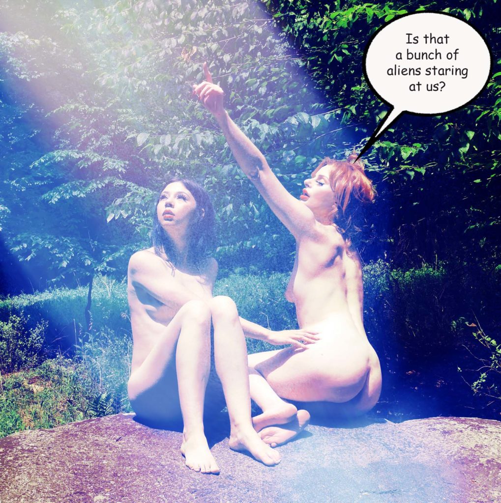 Crystal Nicole and Jenn Michelle Light Beam